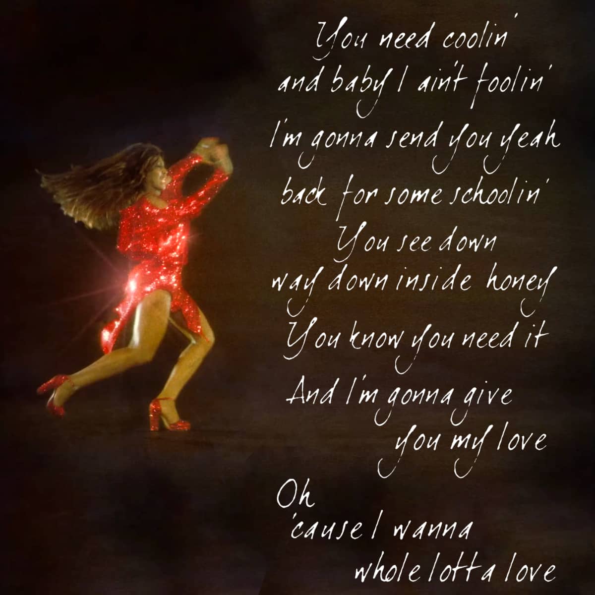 Tina Turner - Whole Lotta Love - Lyric Video
