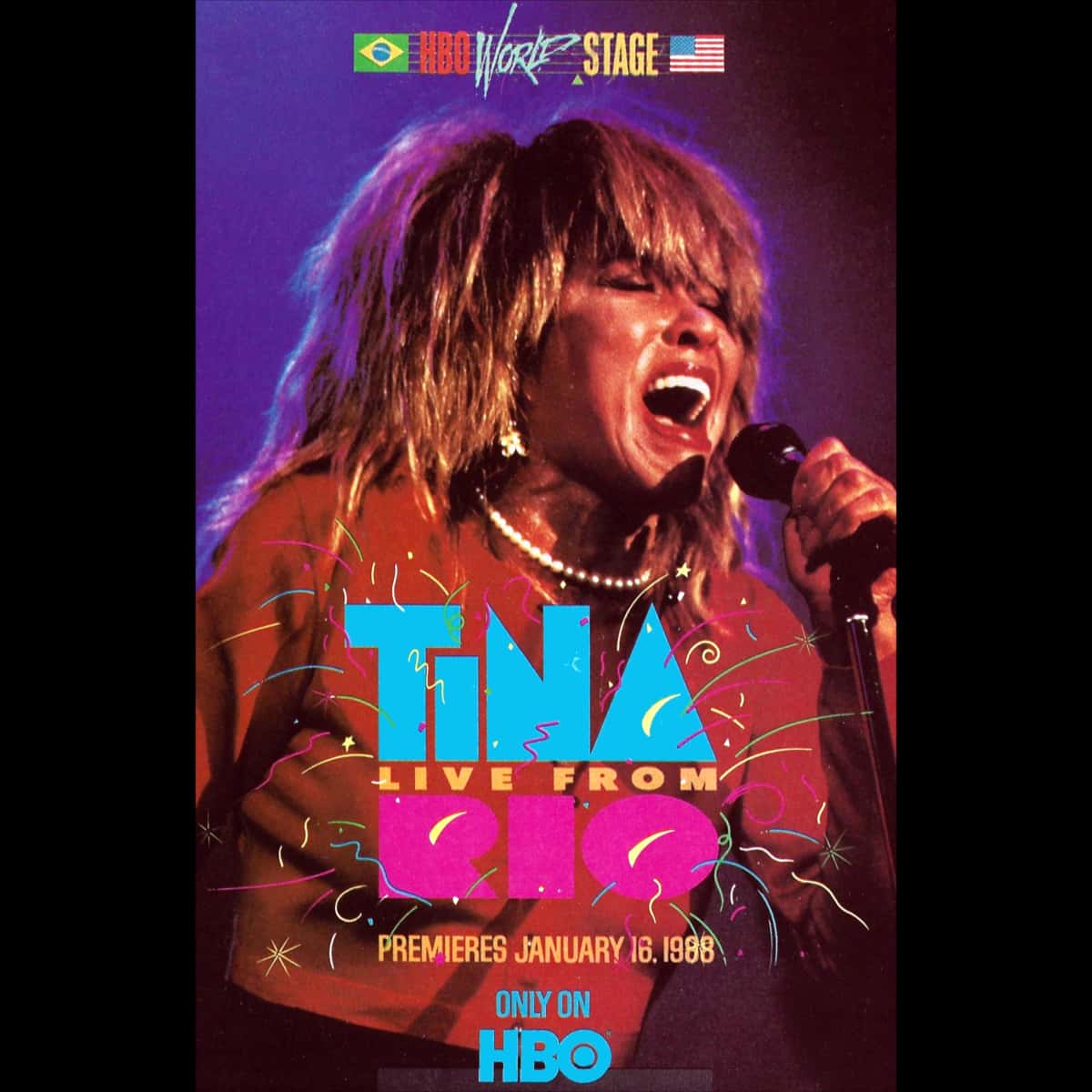 Tina Turner - Rio '88 - Promo (HBO)